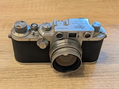 Leica IIIc mit Summitar, Baujahr 1949, Ernst Leitz Wetzlar