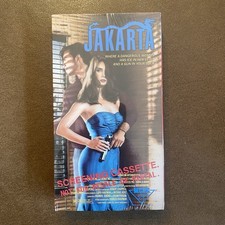 Jakarta VHS 1988 Screener Promo Tape Brand New Sealed Chris Noth