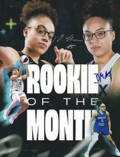 OLIVIA MILES Signed 8 x 10 Photo Signed REPRINT Basketball MINNESOTA LYNX