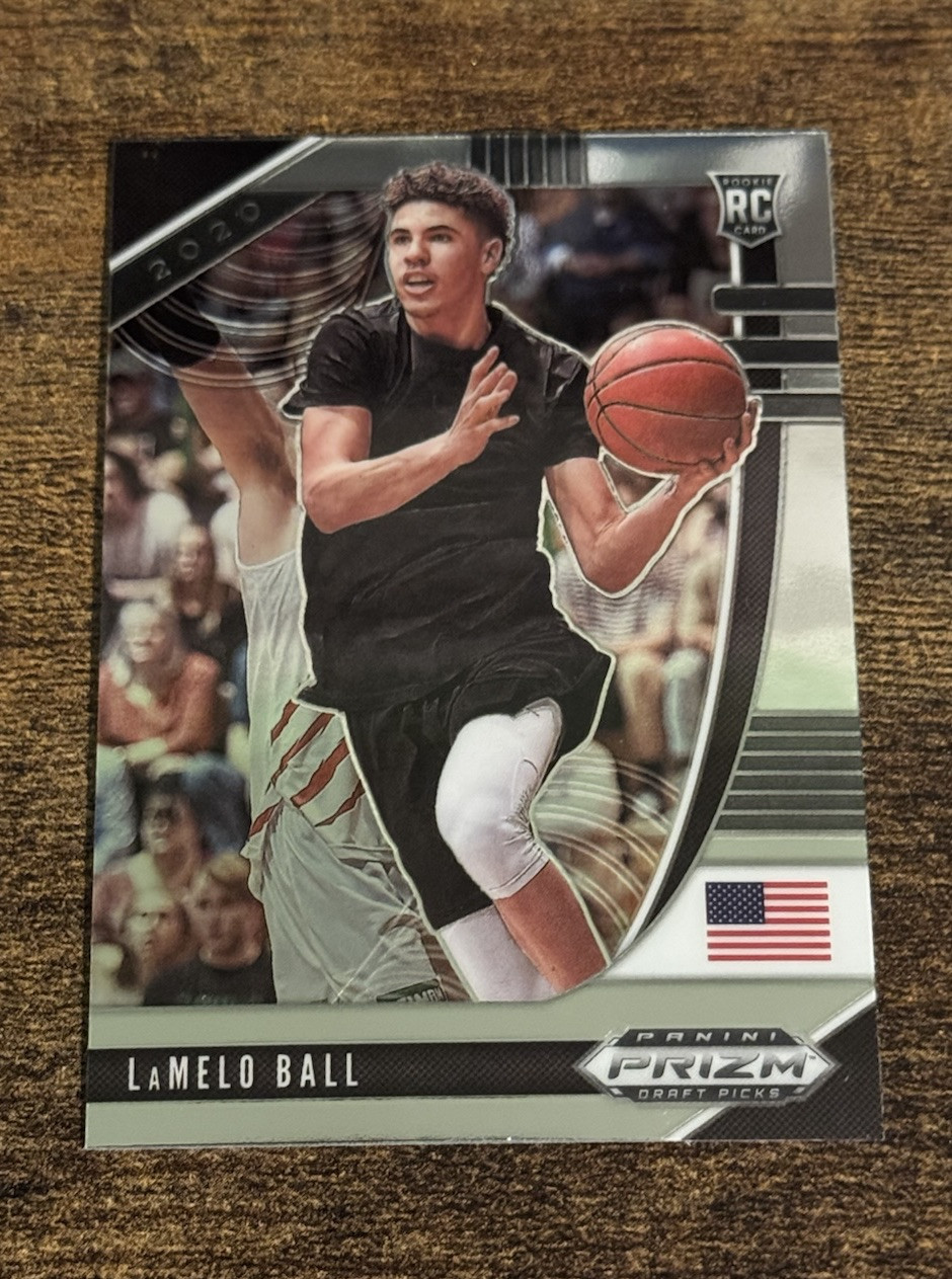 2020-21 Prizm Draft Picks LaMelo Ball ROOKIE CARD #3 RC Charlotte Hornets