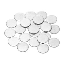 100Pcs Stainless Steel Disc 5/8" Dia 0.04" 1mm Thick Round Circle Plate