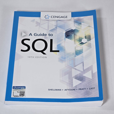 A Guide to SQL 10th ed MindTap Course List Shellman, Afyouni,  Pratt, Last READ