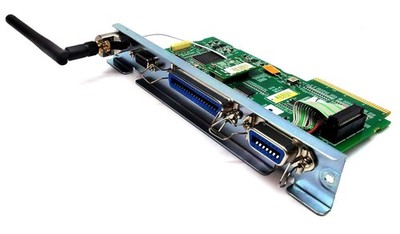 SATO CL4NX Plus Printer Wireless Parallel Serial Interface Card CLNX-IF2 Genuine