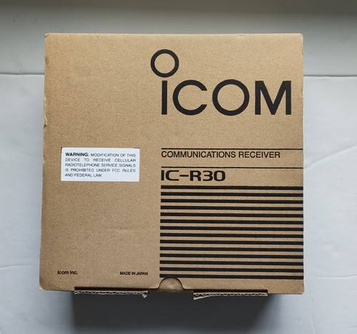 ICOM IC-R30 Wideband Comm Receiver with RF-MWA30 Amplified Antenna - USA Seller!