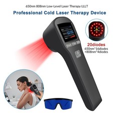 Cold Laser Treatment for Chronic Pain, Arthritis, Wound Healing 880mW 650 808nm