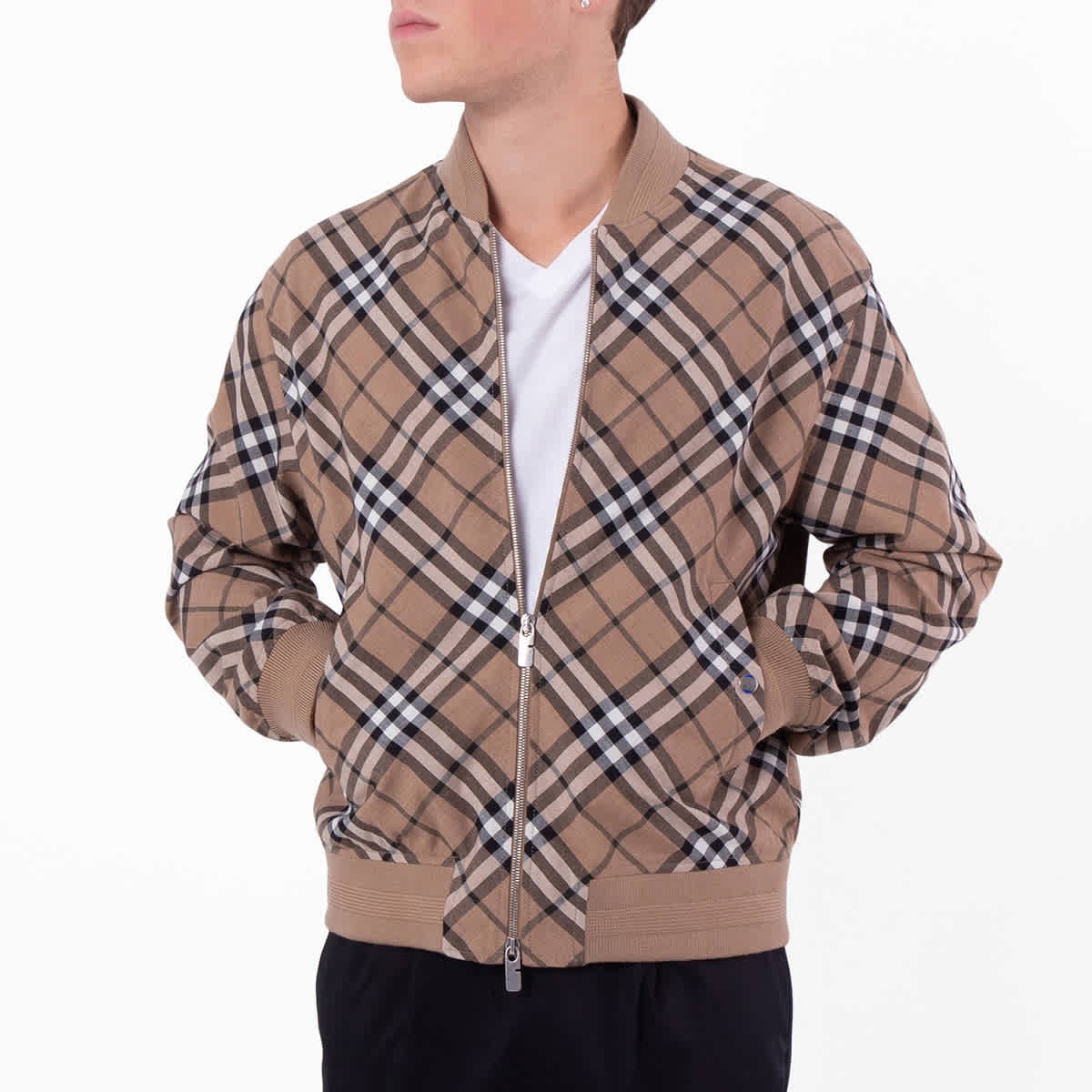 Burberry Ered Harrington Check Jacket | eBay