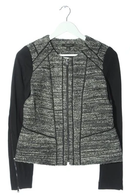ANN TAYLOR Cárdigan Mujeres Chaqueta Talla EU 38 negro-gris claro look casual - Imagen 1 de 4