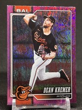 2026 Topps Series 1 Dean Kremer Pink Sandglitter Foil Parallel Orioles #19