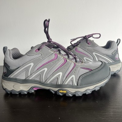 Eddie Bauer Lukla Pro Vibram Hiking Shoe/waterproof Gray Women's Size 10