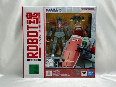BANDAI Robot Spirits Gundam [SIDE MS] RGM-79 GM ver. A.N.I.M.E.  Action Figure