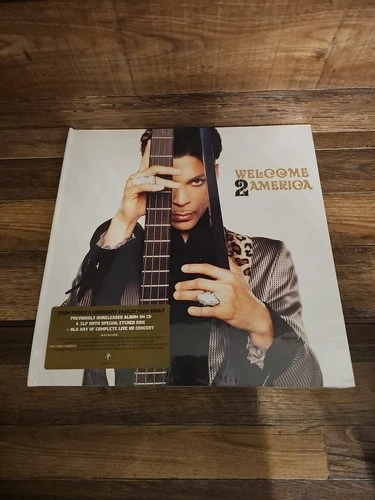 Prince Welcome 2 America deluxe Edition 2 Lp / 1 Cd / Blue Ray Sealed