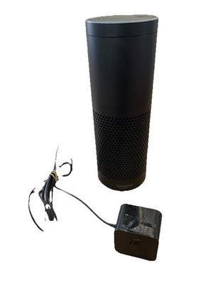 Amazon Echo Plus 1st Generation Smart Speaker Black Alexa Enabled Zigbee Hub