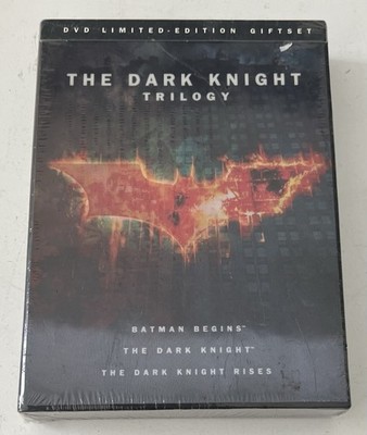 The Dark Knight Trilogy DVD Set Factory Sealed Limited Edition Gift set