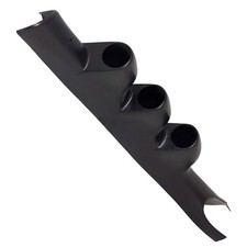 Glowshift Black Triple Pillar Gauge Pod Fits 2003-2009 Dodge Ram 2500 3500 Glowshift Black Triple Pillar Gauge Pod Fits 2003-2009 Dodge Ram 2500 3500