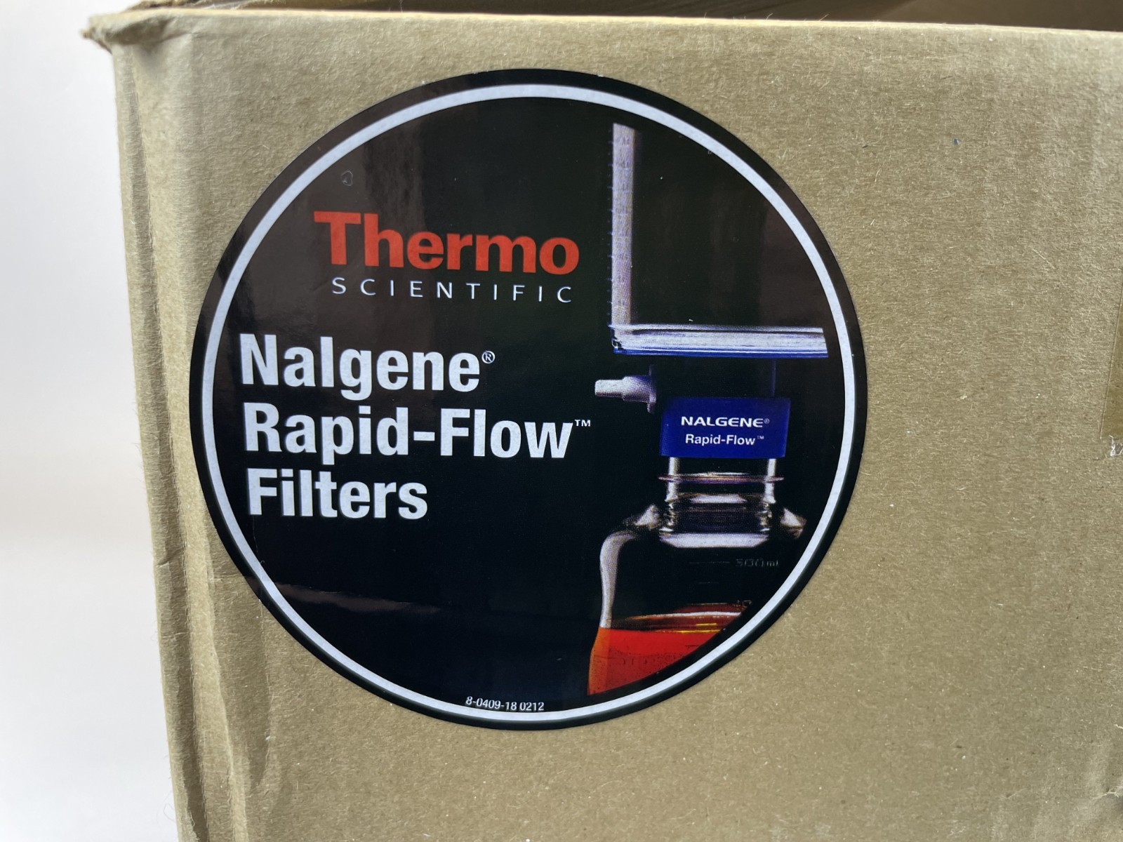 Thermo Nalgene 1000mL Rapid Flow Bottle Top Filter 0.2μm Sterile 12cs 597-4520