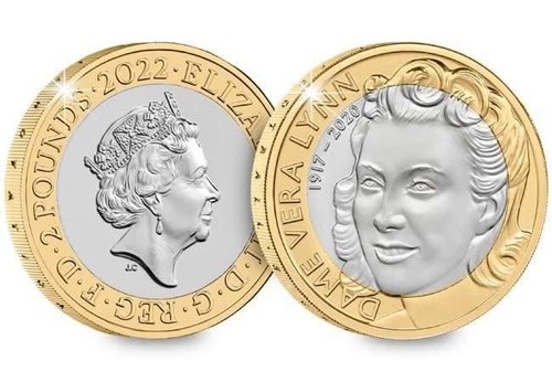 2022 Dame Vera Lynn £2 Two Pounds Brilliant Uncirculated Coin Pack BUNC BU - Picture 2 of 6