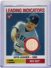 2005 TOPPS PRISTINE GAME USED BAT WADE BOGGS