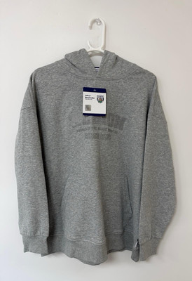West Bromwich Albion Damen Chenille Lounge Hoodie grau Größe 10