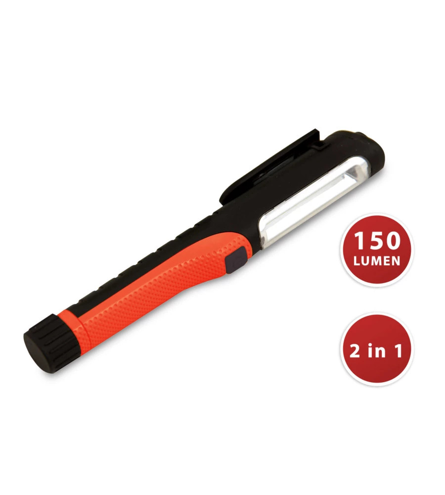 LUCE DA LAVORO 2IN1 2W + TORCIA CON CALAMITA