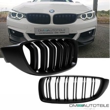 Frontgrill  für BMW 4er F32 F33 F36 passend Schwarz MATT Doppelsteg auch M M4