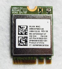 Realtek RTL8821CE PCIe WiFi 802.11ac/abgn WLAN w/Bluetooth HP P/N 915620-001