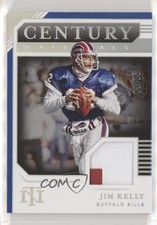2020 National Treasures Century Materials Holo Silver 3/25 Jim Kelly HOF 0c3