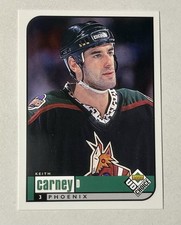 1998-99 Upper Deck UD Choice Keith Carney #155 Phoenix Coyotes
