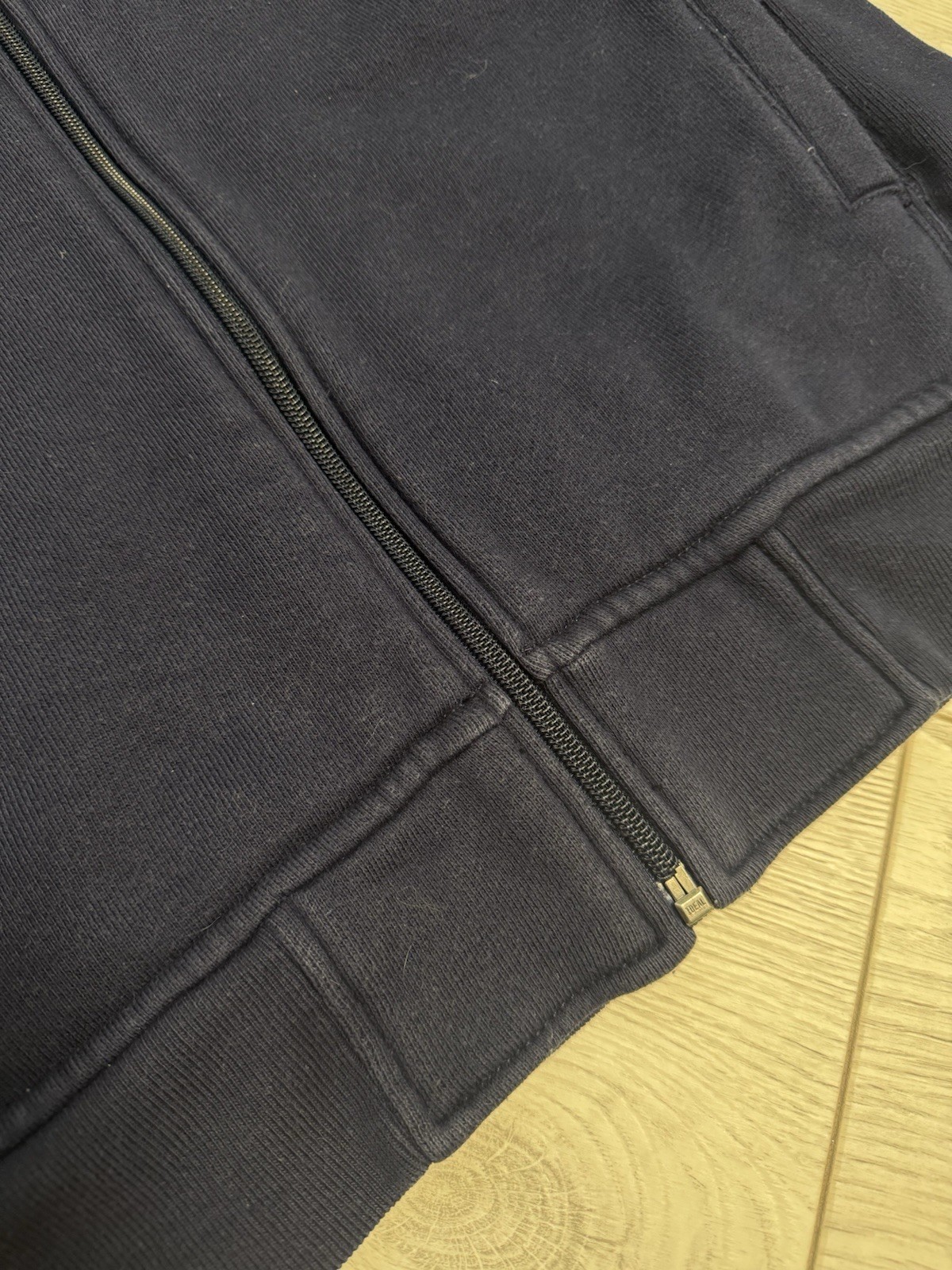 Polo Ralph Lauren Wimbledon Full Zip Fleece Mock Big Pony Sweatshirt Navy Men's  thumbnail 6