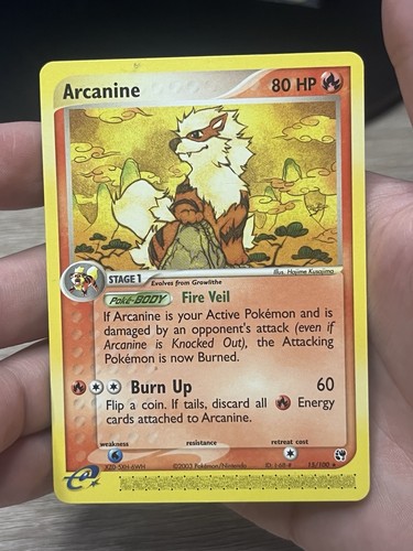 Arcanine Rare Sandstorm 15/100 LP