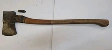 Rare AXE ON TATEM HANDLE FOR RESTORATION Phantom Bevels Vintage Antique