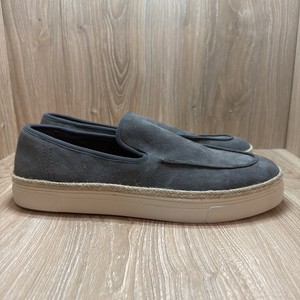 Zara men\'s gray leather suede slip on loafers size US:12 EU:45 Zara men main image 2