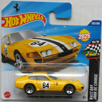 Hot Wheels Ferrari 365 GTB4 Competizione Gelb Neu/Ovp Hw Sportwagen Auto Mattel