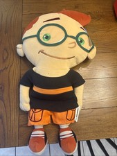 Disney Little Einsteins Leo Plush Stuffed Animal Toy Orange Black