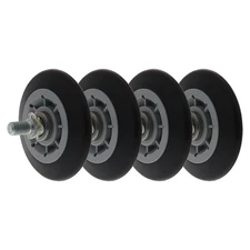 Dryer Roller 4-Pack fits General Electric, AP5793315, PS8756654, WE03X10016KIT