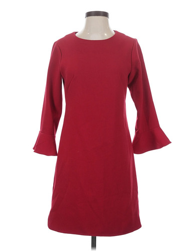 Ann Taylor, Ann Taylor Factory Women Red Casual Dress 0