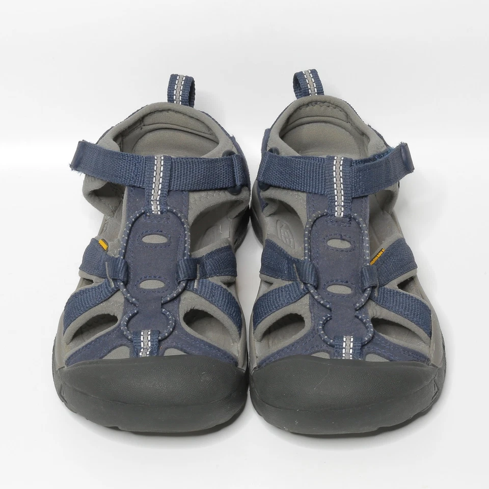 Sandalias de agua KEEN Venice H2 zapatos punta parachoques azul gris jóvenes niños talla 2 Foto 3 de 4
