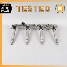 Mercedes R231 SL550 E550 Fuel Injection Rail Line w/ Injectors Right Side OEM