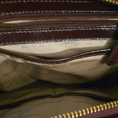 Michael Kors Quilted Zip Backpack Plum Medium Women display picture 1