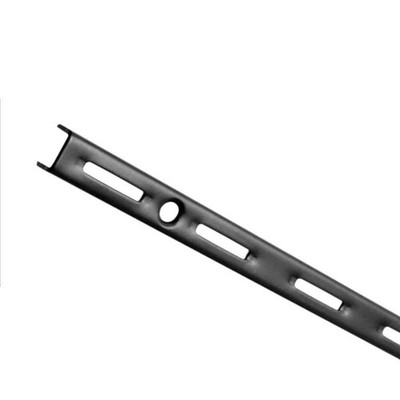 10000-00134= Wandschienen RA50 schwarz matt H 145 mm 1-reihig Element System
