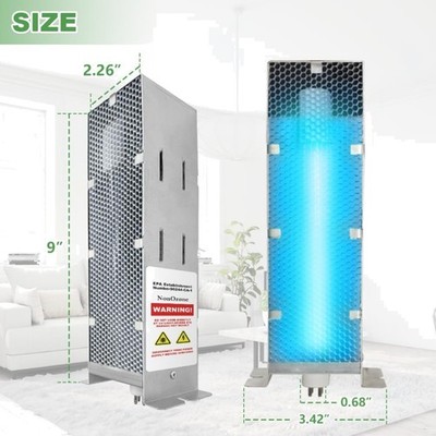 Photocatalytic Air Scrubber 9 Inch Cell with Easy Installation & Ozone-Free Use