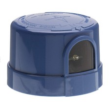 TORK Photocontrol,Polycarbonate,TurnLock,Blue 206Y07