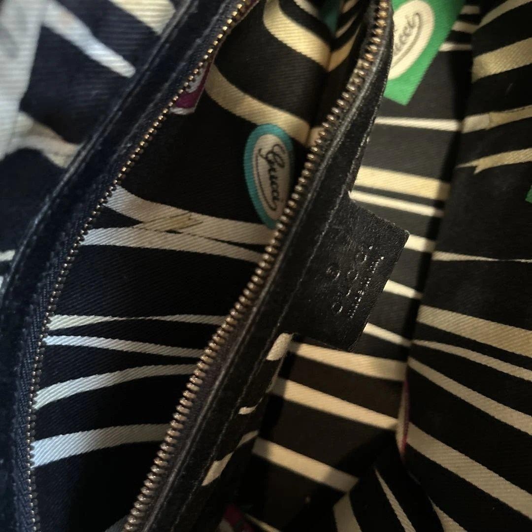 Minimal Horsebit Bamboo Leather Handbag Shoulder Bag Crossbody Bag Women - GUCCI thumbnail 15