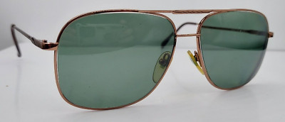 LC Basics 18A Brown Bronze Pilot Metal Sunglasses Hong Kong FRAMES ONLY