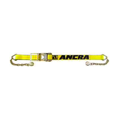 Ancra 48987-24 3'' X 27' Ratchet Strap with Chain Anchors (5400lbs)