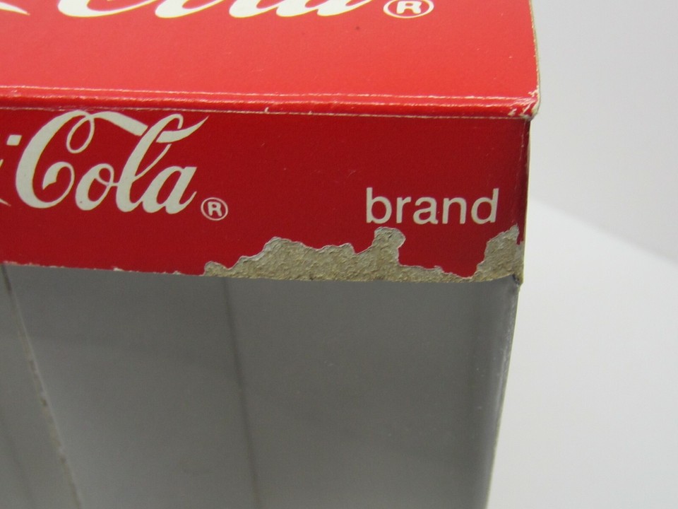 Coca Cola Bottles Salt and Pepper Shakers New With Box Never Used