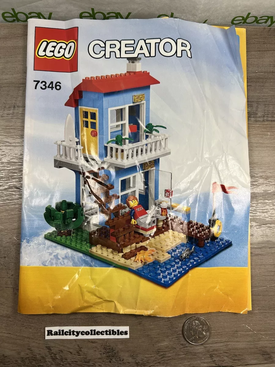 Dekan Sanctuary Persuasion LEGO CREATOR: Seaside House (7346) INSTRUCTION MANUAL ONLY | eBay