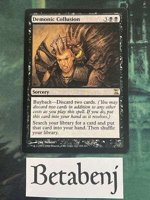 MTG Demonic Collusion Time Spiral | eBay