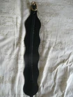 Horse brass LEATHER MARTINGALE to hold 5             (I always combine shipping)