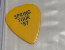 ERIC CLAPTON GUITAR PICK SPRING TOUR 1987 E.C. CONCERT STAGE PLECTRUM VERY RARE