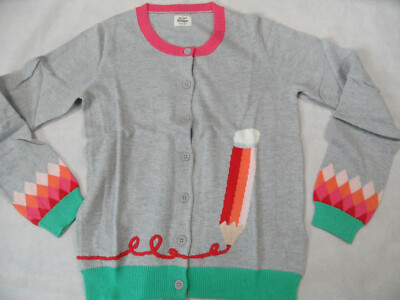 MINI BODEN Beautiful Cardigan Crayon Grey Size 11/12 Y NEW ST120